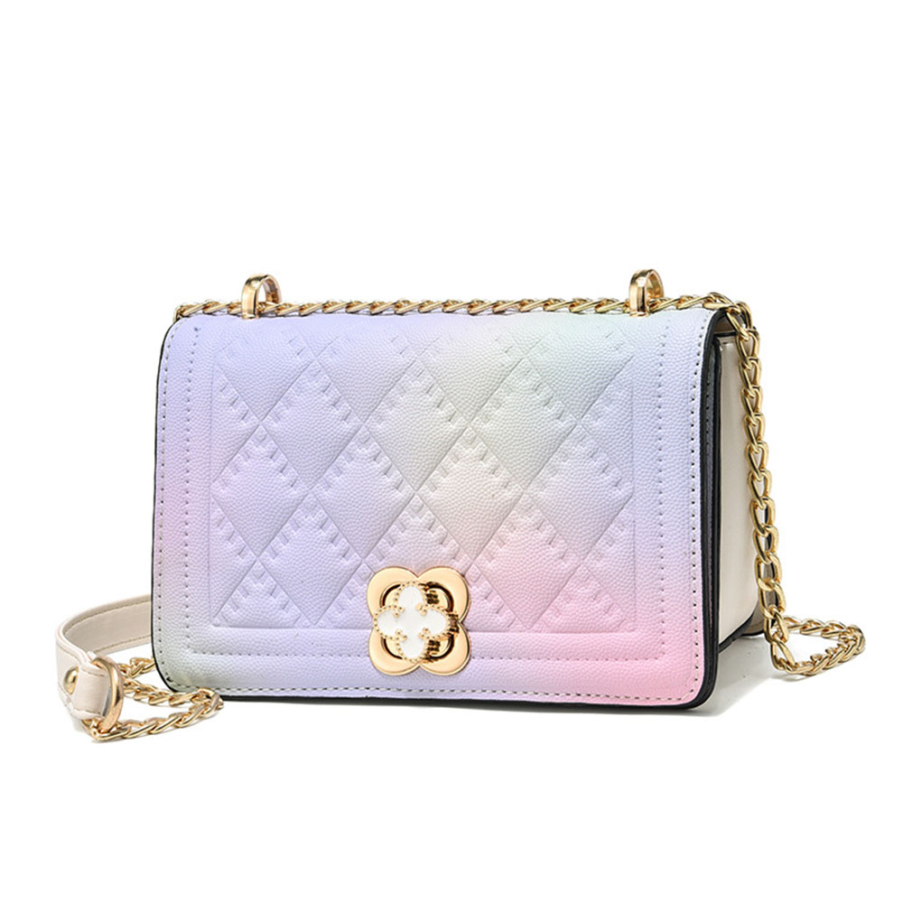 Chain PU Rectangle Crossbody Shoulder Bags