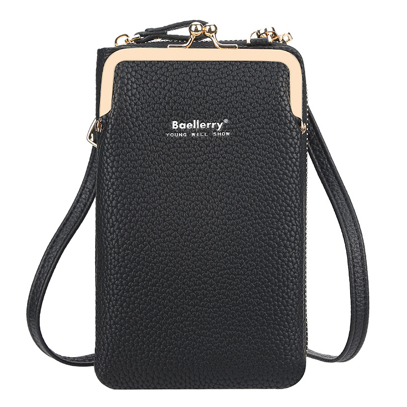 Women Phone Bag Solid Crossbody Bag